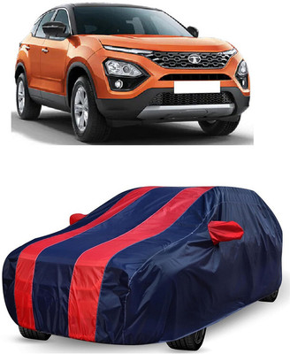 ANTOFY Car Cover For Tata Harrier XZ Dual Tone Diesel (With Mirror Pockets)(Red, Blue)
