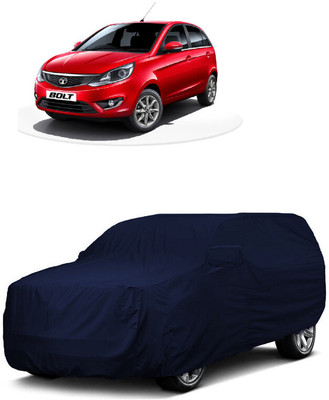 ANTOFY Car Cover For Tata Bolt Revotron XE Petrol (With Mirror Pockets)(Blue)