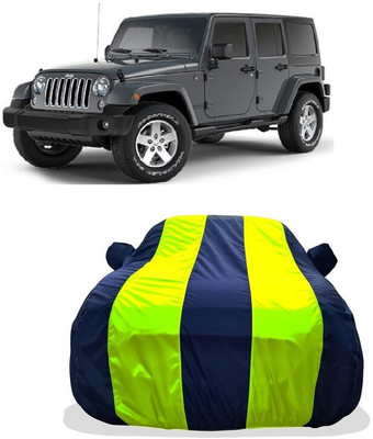 Tricway Car Cover For Jeep Wrangler Unlimited 3.6 4X4 (With Mirror Pockets)(Yellow)
