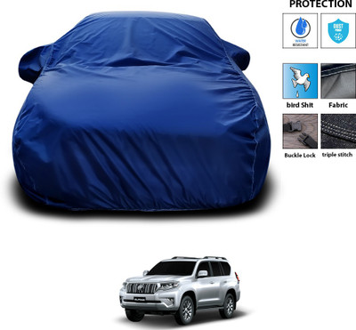 PAGORA Car Cover For Toyota Prado (With Mirror Pockets)(Blue)