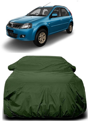 Autoprime Car Cover For Mahindra E Verito D6 (With Mirror Pockets)(Green)