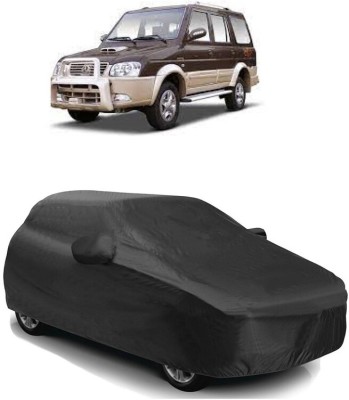 SUGASHRI Car Cover For ICML Extreme Delite CRDFi 7Seater BSIII (With Mirror Pockets)(Grey)