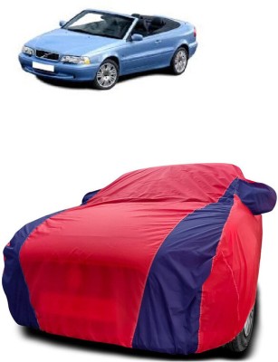 SUGASHRI Car Cover For Volvo C70 2.4T Cabriolet (With Mirror Pockets)(Red, Blue)