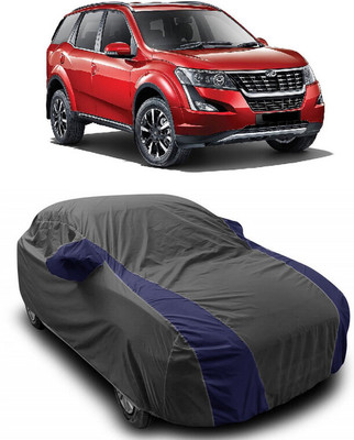 ANTOFY Car Cover For Mahindra XUV500 W11 AT Diesel (With Mirror Pockets)(Grey, Blue)
