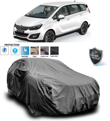PAGORA Car Cover For Mahindra Marazzo (With Mirror Pockets)(Grey)