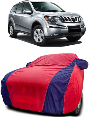 Autoprime Car Cover For Mahindra XUV500 W6 (With Mirror Pockets)(Red, Blue)
