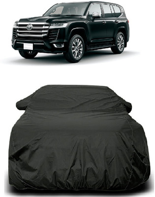 Autoprime Car Cover For Toyota Land Cruiser (With Mirror Pockets)(Grey)