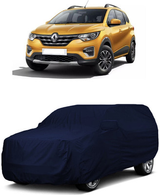 ANTOFY Car Cover For Renault Triber RXL (With Mirror Pockets)(Blue)