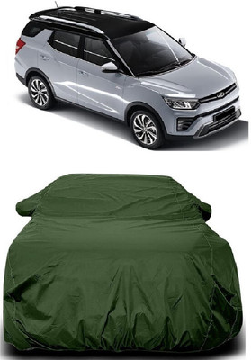 Autoprime Car Cover For Mahindra XUV400 (With Mirror Pockets)(Green)
