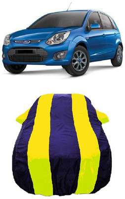 Wegather Car Cover For Ford Figo 1.4L (With Mirror Pockets)(Yellow)