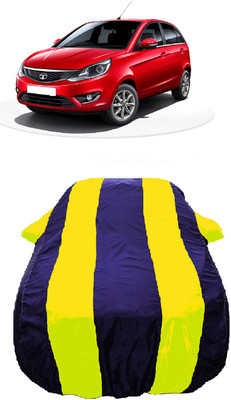 Wegather Car Cover For Tata Bolt Revotron XE Petrol (With Mirror Pockets)(Yellow)