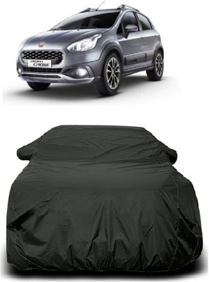 Autoprime Car Cover For Fiat Avventura Urban Cross 1.4 T-Jet Emotion Petrol (With Mirror Pockets)(Grey)