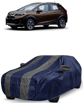 ANTOFY Car Cover For Honda WRV i-DTEC VX Diesel (With Mirror Pockets)(Grey, Blue)