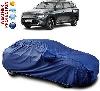 CODOKI Car Cover For Kia Carens (With Mirror Pockets)(Blue)