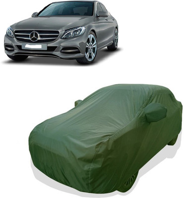Tricway Car Cover For Mercedes Benz C-Class C220 CDI (With Mirror Pockets)(Green)