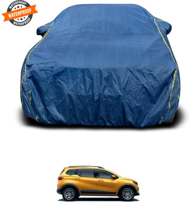 CODOKI Car Cover For Renault Triber (With Mirror Pockets)(Blue)
