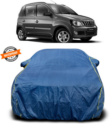 CODOKI Car Cover For Mahindra Quanto (With Mirror Pockets)(Blue)