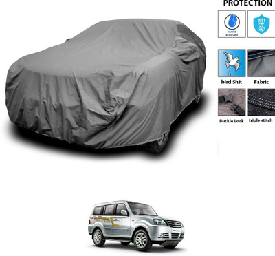 PAGORA Car Cover For Tata Sumo Grande (With Mirror Pockets)(Grey)