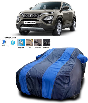PAGORA Car Cover For Tata Harrier (With Mirror Pockets)(Blue)