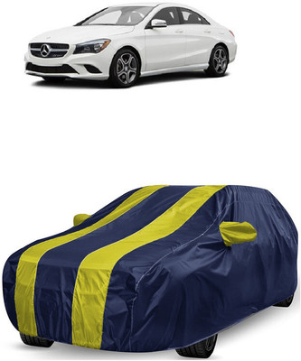 ANTOFY Car Cover For Mercedes Benz CLA-Class 200 CDI Sport (With Mirror Pockets)(Yellow, Blue)