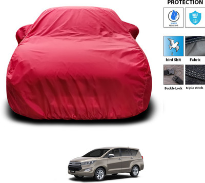 PAGORA Car Cover For Toyota Innova (With Mirror Pockets)(Maroon)