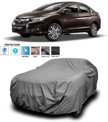 PAGORA Car Cover For Honda City i-Dtec (With Mirror Pockets)(Grey)