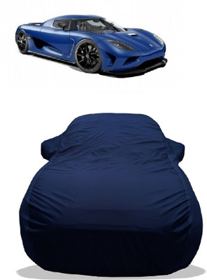Wegather Car Cover For Koenigsegg Agera 5.0 V8 (With Mirror Pockets)(Blue)