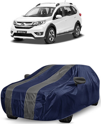 ANTOFY Car Cover For Honda BRV i-DTEC S MT (With Mirror Pockets)(Grey, Blue)