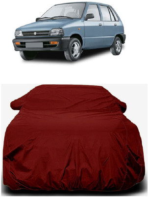 Autoprime Car Cover For Maruti 800 Std. LPG (With Mirror Pockets)(Maroon)