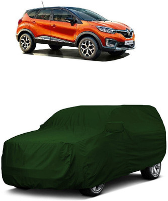 ANTOFY Car Cover For Renault Captur (With Mirror Pockets)(Green)