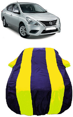 Wegather Car Cover For Nissan Almera 1.5 SXE (With Mirror Pockets)(Yellow)