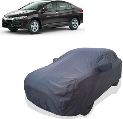 Tricway Car Cover For Honda City i-DTEC SV Diesel (With Mirror Pockets)(Grey)