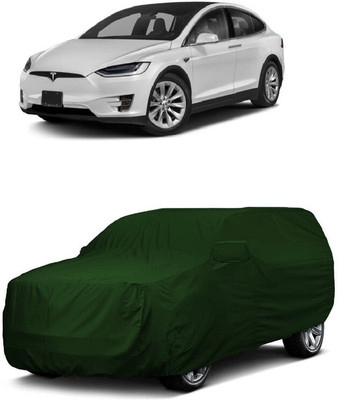 ANTOFY Car Cover For Tesla MODEL X (With Mirror Pockets)(Green)