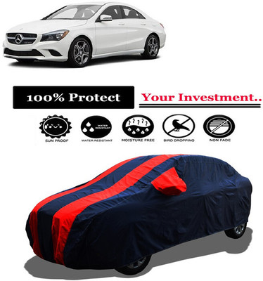 Amexride Car Cover For Mercedes Benz CLA-Class 200 CDI Sport (With Mirror Pockets)(Red)