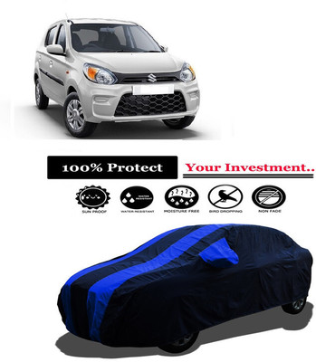 Amexride Car Cover For Maruti 800 Std BSII (With Mirror Pockets)(Multicolor)
