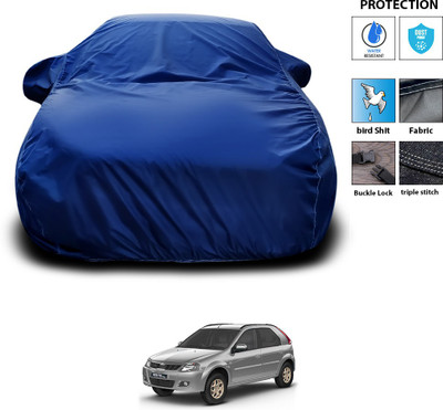 PAGORA Car Cover For Mahindra Verito Vibe (With Mirror Pockets)(Blue)