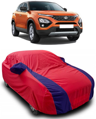 ANTOFY Car Cover For Tata Harrier XZA Plus Dual Tone AT Diesel (With Mirror Pockets)(Red, Blue)
