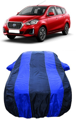 Wegather Car Cover For Datsun Go Plus T CVT Petrol (With Mirror Pockets)(Blue)