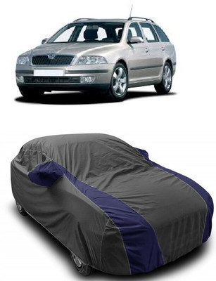 ANTOFY Car Cover For Tata Estate 1.9D (With Mirror Pockets)(Grey, Blue)
