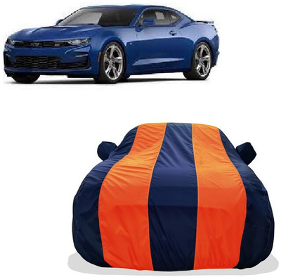 Tricway Car Cover For Chevrolet Camaro 3.6L (With Mirror Pockets)(Orange)