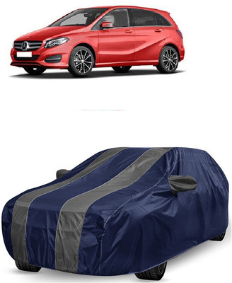 ANTOFY Car Cover For Mercedes Benz B-Class B200 CDI Sport (With Mirror Pockets)(Grey, Blue)