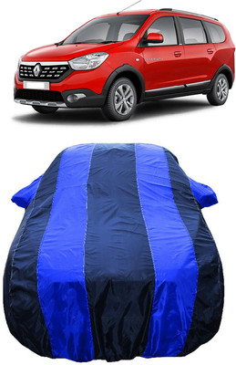 Wegather Car Cover For Renault Lodgy 110PS RxZ 7 Seater (With Mirror Pockets)(Blue)