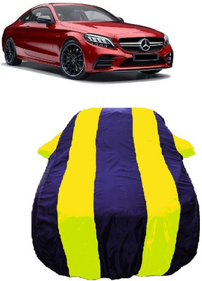 Wegather Car Cover For Mercedes Benz C-Class Coupe C43 AMG Petrol (With Mirror Pockets)(Yellow)