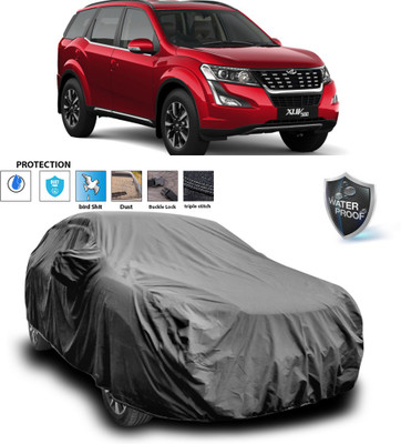 PAGORA Car Cover For Mahindra XUV 500 (With Mirror Pockets)(Grey)