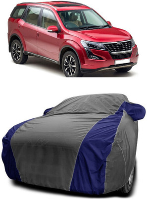 Autoprime Car Cover For Mahindra XUV500 W5 Diesel (With Mirror Pockets)(Grey, Blue)