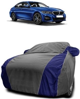 DIGGU Car Cover For Mini Cooper 3 Series (With Mirror Pockets)(Grey, Blue)