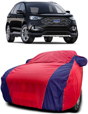 Autoprime Car Cover For Ford Edge SEL (With Mirror Pockets)(Red, Blue)