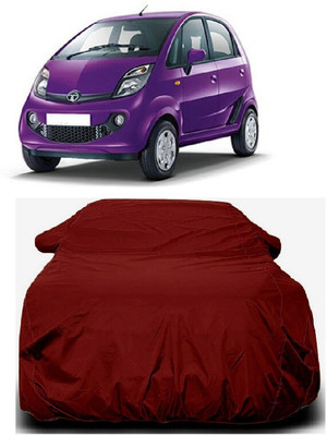 Autoprime Car Cover For Tata Nano Genx (With Mirror Pockets)(Maroon)