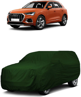 ANTOFY Car Cover For Audi Q3 (With Mirror Pockets)(Green)