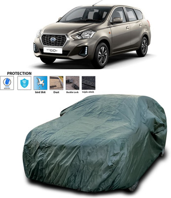 CODOKI Car Cover For Datsun GO Plus A (With Mirror Pockets)(Green)